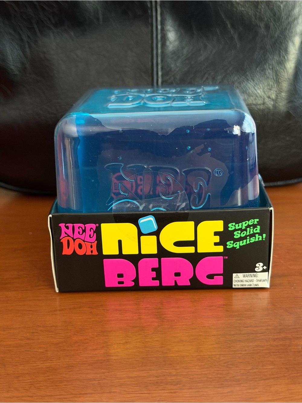 Nice Berg Super Solid Squish Toy - Blue